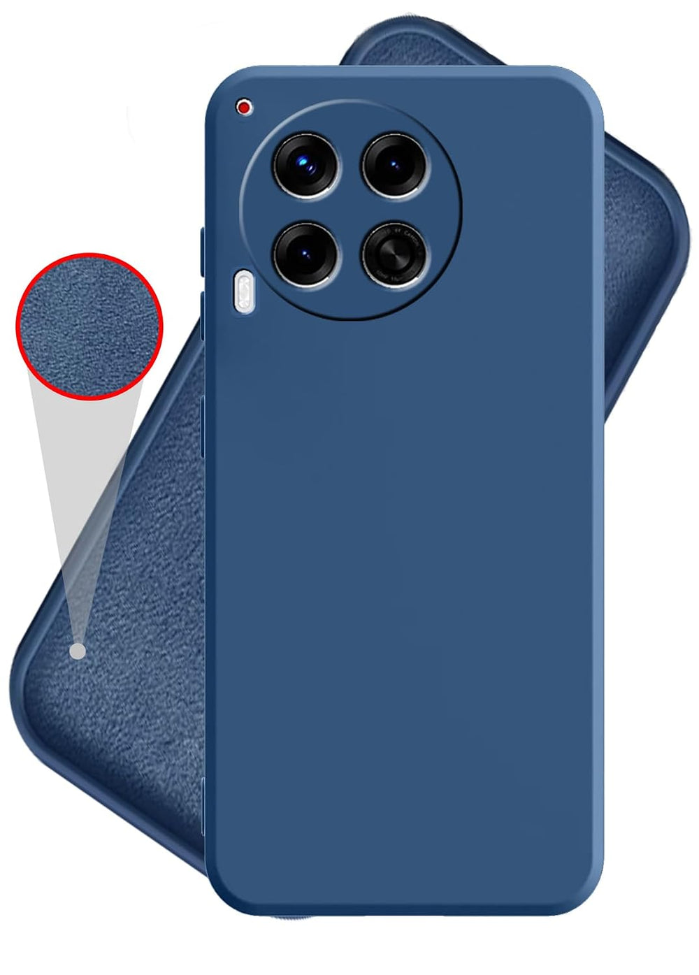 Silicone Case for Infinix Hot 40i - Blue