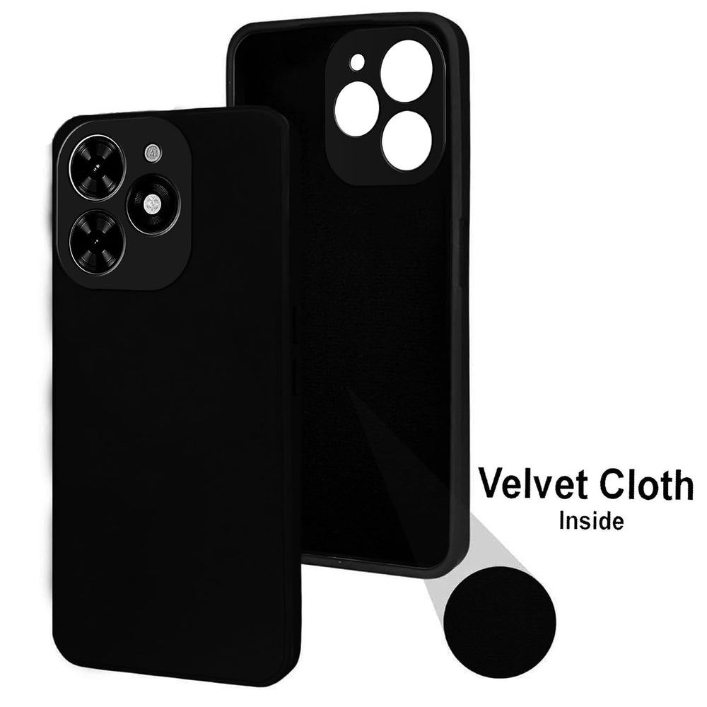 Silicone Case for Infinix Note 40 - Black