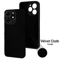 Silicone Case for Infinix Note 40 - Black