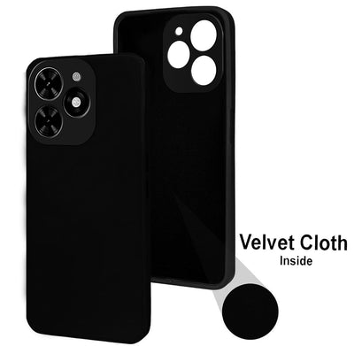 Silicone Case for Infinix Note 40 - Black