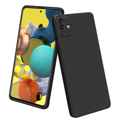 Silicone Case for Samsung Galaxy A51 - Black