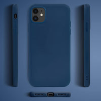 Silicone Case for Apple iPhone 12 - Blue