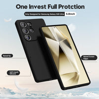 Silicone Case for Samsung Galaxy S25 Ultra - Black