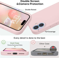 Silicone Case for Apple iPhone 17 - Beige