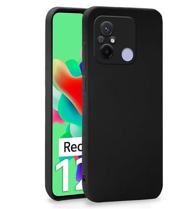 Silicone Case for Xiaomi Redmi 12C - Black