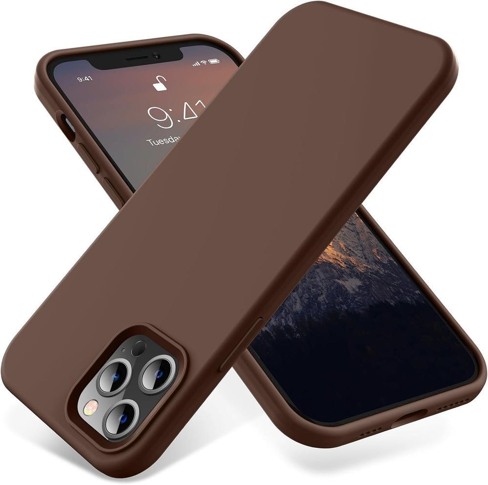Silicone Case for Apple iPhone 16 Pro - Brown