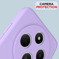 Silicone Case for Xiaomi Redmi 14C - Purple