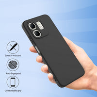 Silicone Case for Infinix Hot 50i - Black