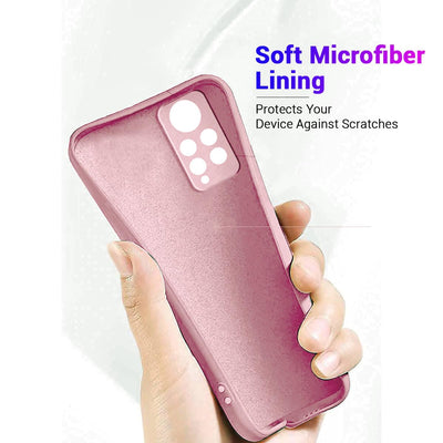 Silicone Case for Xiaomi Redmi Note 11 - Pink