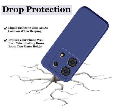 Silicone Case for Xiaomi Redmi Note 13 Pro 5G - Blue