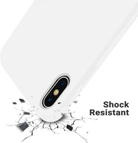 Silicone Case for Apple iPhone X - White