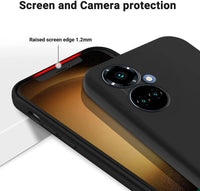 Silicone Case for Infinix Hot 50i - Black