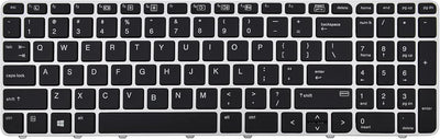 HP EliteBook 850 G3 / G4 Non-Backlit Keyboard Replacement – Black with Pointer | US Layout