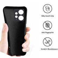 Silicone Case for Xiaomi Redmi 12 - Black
