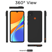 Silicone Case for Xiaomi Redmi 9C - Black