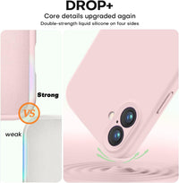 Silicone Case for Apple iPhone 16 Plus - Beige