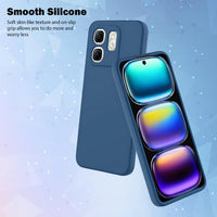 Silicone Case for Infinix Hot 50i - Blue