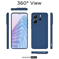 Silicone Case for Xiaomi Redmi Note 14 - Blue