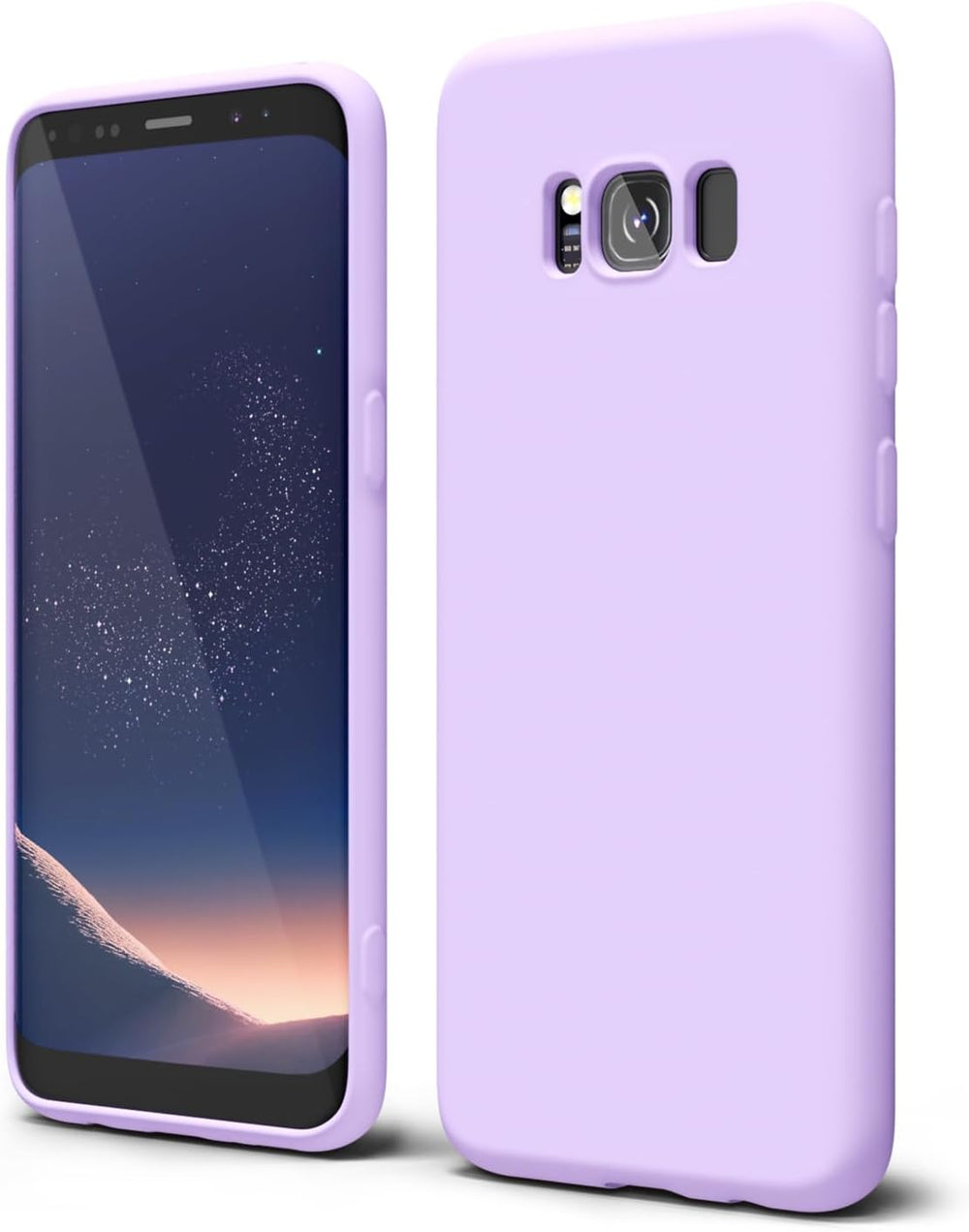 Silicone Case for Samsung Galaxy S8 Plus - Purple