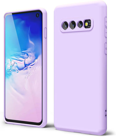 Silicone Case for Samsung Galaxy S10 - Purple