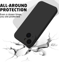 Silicone Case for Apple iPhone 15 - Black