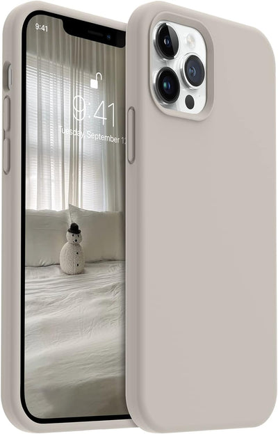 Silicone Case for Apple iPhone 15 Pro Max - Grey