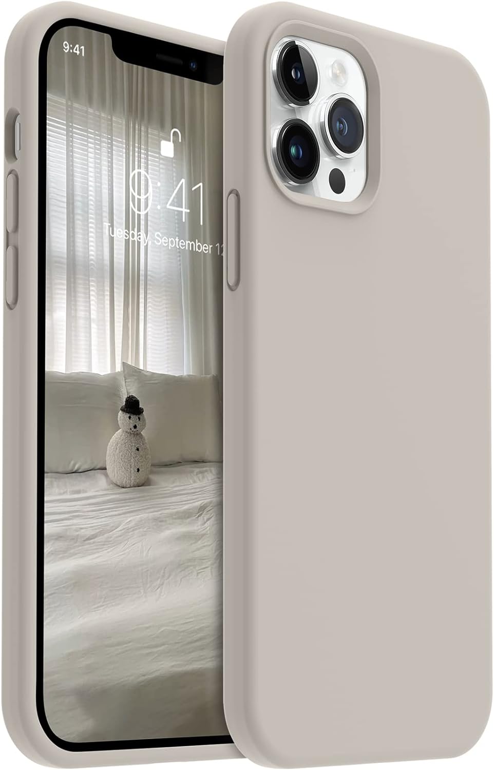 Silicone Case for Apple iPhone 15 Pro - Grey