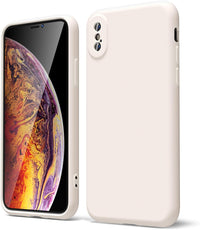 Silicone Case for Apple iPhone X - Beige