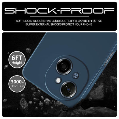 Silicone Case for Infinix Smart 7 - Blue