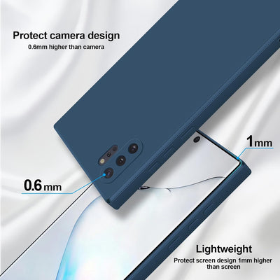 Silicone Case for Samsung Galaxy Note 10 Plus - Blue