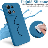Silicone Case for Xiaomi Redmi Note 13 - Blue