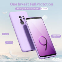 Silicone Case for Samsung Galaxy S9 Plus - Purple
