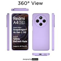 Silicone Case for Xiaomi Redmi 14C - Purple