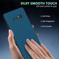 Silicone Case for Samsung Galaxy Note 8 - Blue