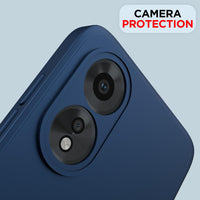 Silicone Case for OPPO A38 - Blue
