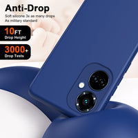 Silicone Case for Infinix Hot 50i - Blue