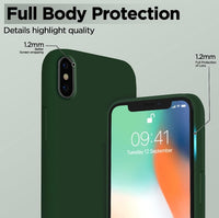 Silicone Case for Apple iPhone X - Blue