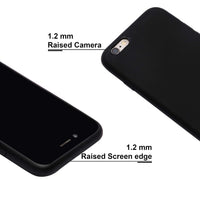 Silicone Case for Apple iPhone 6 - Black