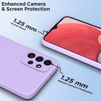 Silicone Case for Samsung Galaxy A23 - Purple