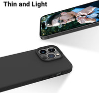 Silicone Case for Apple iPhone 16 Pro Max - Black