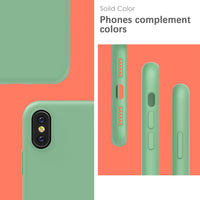 Silicone Case for Apple iPhone X - Green