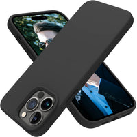 Silicone Case for Apple iPhone 16 Pro Max - Black