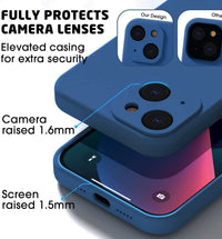 Silicone Case for Apple iPhone 13 - Blue