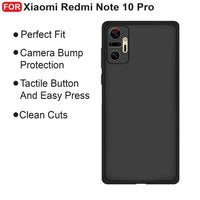 Silicone Case for Xiaomi Redmi Note 10 Pro - Black