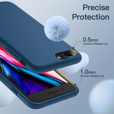 Silicone Case for Apple iPhone 7 Plus - Blue