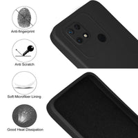 Silicone Case for Xiaomi Redmi 10C - Black