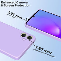 Silicone Case for Samsung Galaxy A06 - Purple