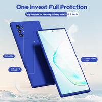 Silicone Case for Samsung Galaxy Note 10 - Blue