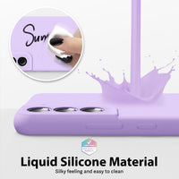 Silicone Case for Samsung Galaxy S22 - Purple