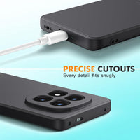 Silicone Case for Xiaomi Redmi Note 14 Pro - Black